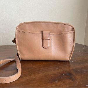 Rare Vintage COACH Brighton Leather Bag in Tan